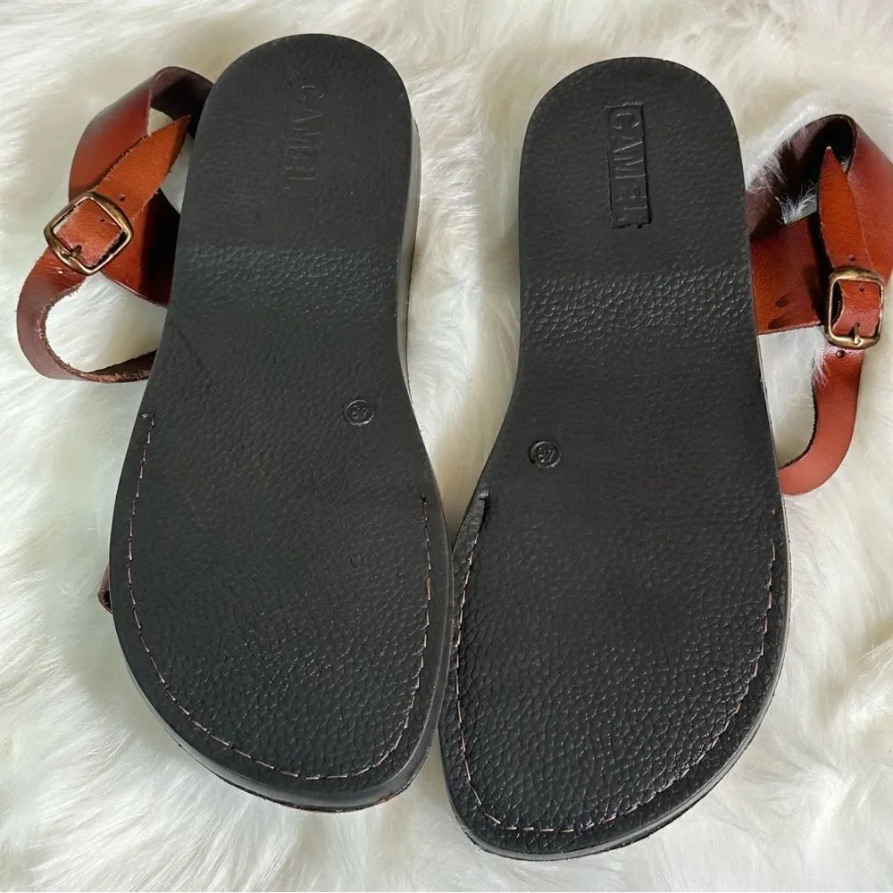 Brown Leather Sandals